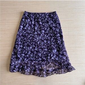 Y2K Connected Floral Skirt